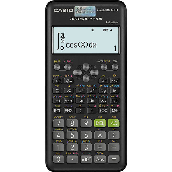 Máy tính Casio FX-570ES Plus New 2nd edition 