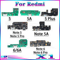 1 ชิ้น USB Charger พอร์ตแจ็ค Dock Connector สายเคเบิล Flex สำหรับ Redmi หมายเหตุ 5 5A 5Plus 5Pro 6 6A 6Pro ชาร์จโมดูลบอร์ด-hgggfg