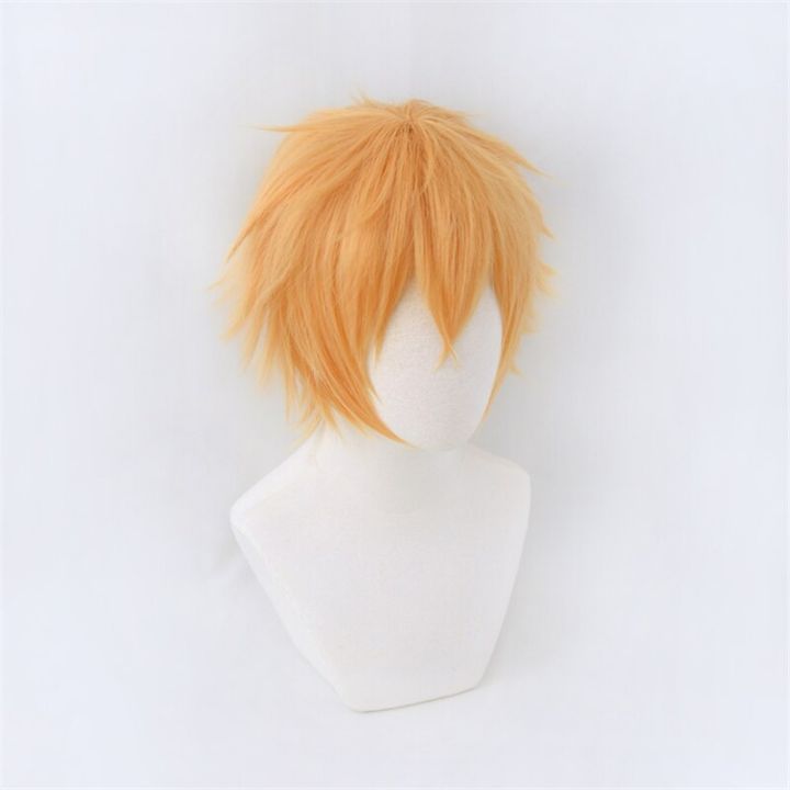 chainsaw-man-denji-wig-cosplay-costume-golden-short-heat-resistant-synthetic-hair-halloween