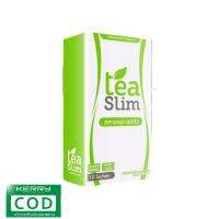 tea slim ชาชงร้อนหญ้าหวาน ทีสลิม สูตรชงร้อน 10 ซอง (1 กล่อง)เห็นผล ผอมถาวร ท้าให้ลอง