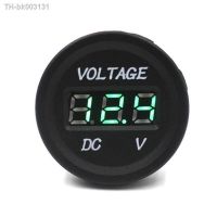 ❡☊ Car Motorcycle Waterproof LED Digital Display Voltmeter 12V-24V DC (Green)