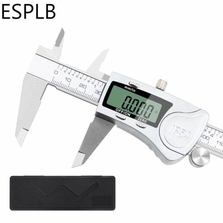 esplb-กันน้ำ-vernier-scale-ip54ความแม่นยำดิจิตอลอิเล็กทรอนิกส์สูง6นิ้ว150มม-เครื่องมือวัดคาลิปเปอร์เหล็กสแตนเลส