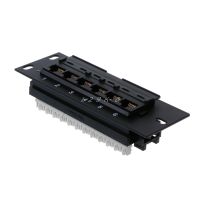 Network Tool Kit 6 Port CAT5 CAT5E Patch Panel RJ45 Networking Wall Mount Rack Mount Bracket