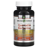 Amazing Nutrition Formulas Quercetin Berberine 500 mg 90 Veggie Capsules