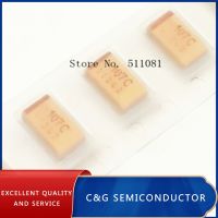 100PCS Chip Tantalum Capacitor C size 6032 SMD 16V 100UF 107C WATTY Electronics