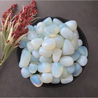 1Pc Natural Opalite Polish Tumble Stone / opalite help to clear the mind, there reducing fatigue and increasing energy.