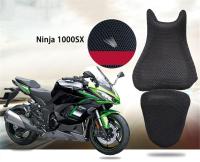 ตาข่ายกันน้ำป้องกันเบาะผ้าตาข่ายคลุมที่นั่งรถจักรยานยนต์สำหรับ Kawasaki Ninja 1000SX 1000 SX Ninja1000 SX Ninja1000sx Z1000SX 11-22