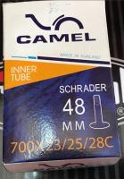 ยางในจักรยาน Camel 700X23/25/28C 48mm Schrader