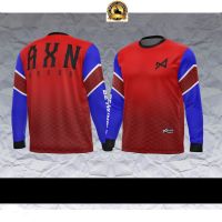 [In stock] 2023 design Red &amp; Blue Designs Long Sleeve Shirt Jersey，Contact the seller for personalized customization of the name