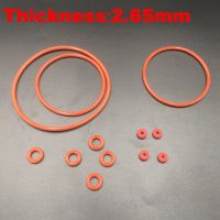 20pcs 53.2x2.65 53.2*2.65 54.5x2.65 54.5*2.65 56x2.65 56*2.65 (ID*Thickness) Food Grade Red Silicone Oil Seal O Ring Gasket Bearings Seals