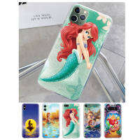 T-121 mermaid โปร่งใส อ่อนนุ่ม ซิลิโคน TPU เคสโทรศัพท์ หรับ iPhone 13 14 G9 Moto 12 G8 Play Mini SE Power Max Plus Pro