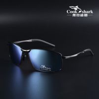 Cook Shark Polarized Sunglasses Mens Drivers Driving Glasses Trend Sunglasses Mens UV Protection Mens Glasses