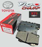 BTL BRAKE ผ้าเบรคหน้า DF1279A Fortuner ปี 2012 ผ้าเบรก วีโก้ขับสี่ และ พรีรันเนอร์ ปี 2011-2014 VIGO 4x4 Single Cab ตอนเดียวขับสี่ ปี 2008-2014, TOYOTA FORTUNER SMART ปี 2008 – 2014