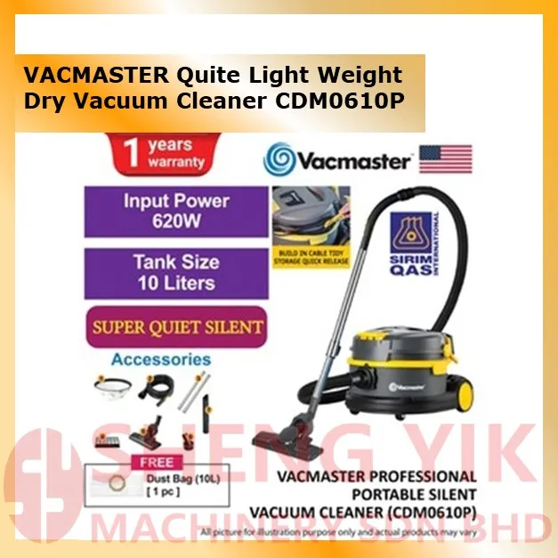 Shengyik VACMASTER CDM0610P PROFESSIONAL 10L PORTABLE SUPER SILENT
