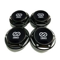 Style car 4pc 68mm Enkei Blakc Sticker Car Wheel Center Cover Hub Sport Center Cap Fit for Enkei Wheel