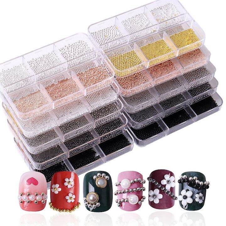 cw-florvida-beads-nails-design-sizes-rhinestone-6-grids