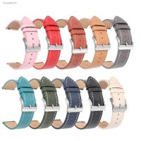 ☈☬ 18mm Leather Bracelet Watchband For Garmin Vivoactive 3S 4S Venu 2S Watch Wristband Loop Band Wrist Straps Belt