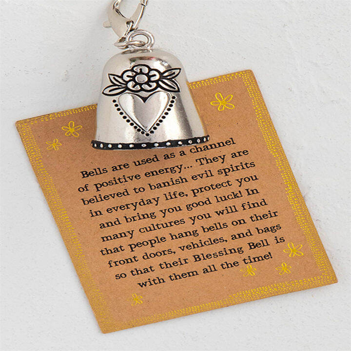 hanging-new-tiny-silver-bells-angels-on-your-side-blessing-bells-friends-are-angels