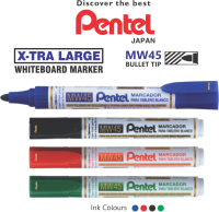 PENTEL WHITEBOARD MARKER ปากกาไวท์บอร์ด เพนเทล หัวกลม 2.0 มม.