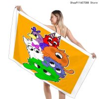 Cartoon Garten Of Banban Bath Towel Beach Towel For Boys Kids Girls Quick Dry Microfiber Sunscreen Blanket Travel Camp Blanket Towels