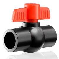 High efficiency Original black water pipe HDPE all-plastic ball valve pe hot-melt socket water pipe ball valve plastic valve hot-melt valve switch valve