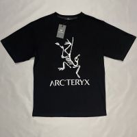 Arcteryx เสื้อยืดพิมพ์ลายนก100แขนสั้นทรงหลวมสำหรับคู่รักแฟนสาวแขนยาวครึ่งแขนเรนเดอร์สำหรับผู้หญิงเสื้อผ้าด้านบนไม่มีซับในนำเข้าใหม่แคนาดา