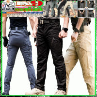 กางเกงยุทธวิธีTactical pants IX9  กางเกงแทคติคอลผ้ายืดหยุ่นใส่สบายเนื้อผ้าคอตตอนกันน้ำ ดูดซับเหงื่อ ชุดฝึก ใส่เดินป่ามีไซส์ S-3XL