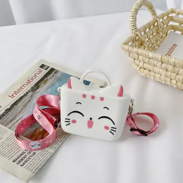 Cute Cartoon Silicone Coin Purse, Mini Purse Pouch Cute Cat Duck