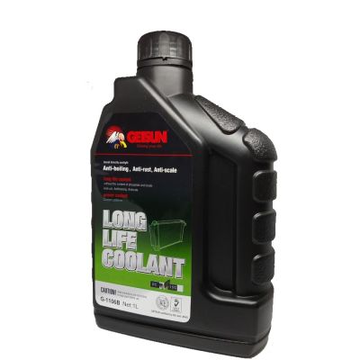 น้ำยาหม้อน้ำ ขนาด 1 ลิตร GETSUN Longlife Coolant G-1106B  ช่วยเพิ่มการระบายความร้อนของหม้อน้ำรถยนต์ให้ดียิ่งขึ้น (น้ำยาสีเขียว)