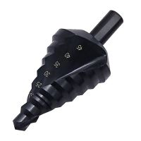 Step Drill, Pagoda Drill Electric Drill Hole Opener, Metal Tool, Metal Cone 10-45mm Step Drill