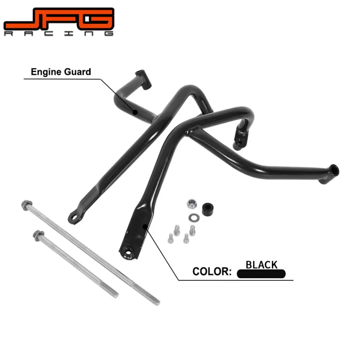 Jfg Racing Motorcycle Black Crash Bar Frame Engine Protection Guard Bumper For Ktm Duke