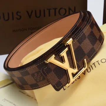 tali pinggang LV, Men's Fashion, Watches & Accessories, Belts on