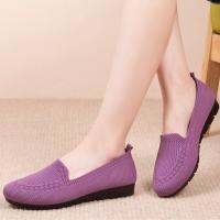 Plus Size Women Casual Slip-on Shoes Lightweight Flat Shoes Woman Shoes