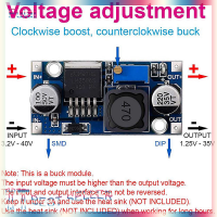 Fulai 1ชิ้นโมดูลบูสเตอร์ XL6009 LM2577 Step-up DC-DC แหล่งจ่ายไฟโมดูลเอาต์พุตปรับกระแส4A