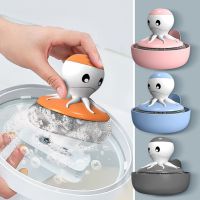 Kitchen Dish Brush with Soap Dispenser Automatic Liquid Soap Dispensing Brush Household Stovetop Washing Brush