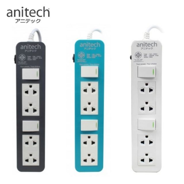 ปลั๊กไฟ-anitech-h654-tis-standard-power-strip-สายยาว-5-เมตร