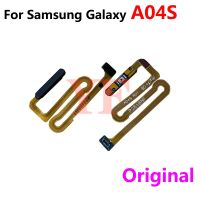 Original For Samsung Galaxy A04S Fingerprint Sensor Home Return Key Menu Button Flex Cable