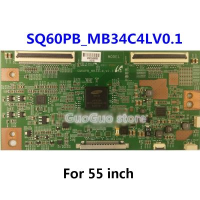 1ชิ้น TCON บอร์ด SQ60PB MB34C4LV0.1ทีวี T-CON ลอจิกบอร์ด SQ60PB-MB34C4LV0.1สำหรับ43นิ้ว46นิ้ว48นิ้ว55นิ้ว