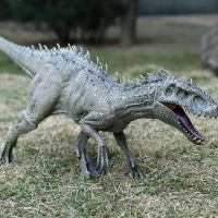 ขนาดใหญ่Jurassic Indominus Rexจำลองของเล่นจำลองไดโนเสาร์สัตว์พลาสติกPVCตุ๊กตาขยับแขนขาได้COLLECTIONตุ๊กตาของเล่นเด็ก
