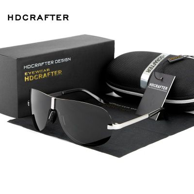 HDCRAFTER Brand Designer Sunglasses Men 2018 Polarized Driving Sun Glasses for Male Accessories Cool oculos de sol masculino