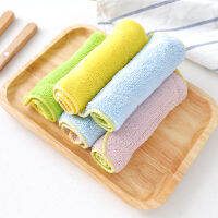 SHOOTHE Dishcloth Kitchenอุปกรณ์ผ้าล้างจานผ้าเช็ดจานเครื่องมือMicroเส้นใยดูดซับน้ำอเนกประสงค์สองด้าน1Pcs