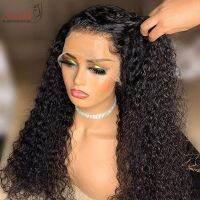 【jw】► Human Hair Frontal Wig 13x4 Hd Jerry Curly Wigs Closure