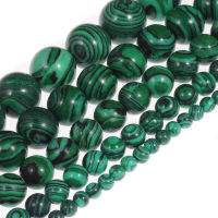 4mm 6mm 8mm 10mm Malachite Round Loose Beads for Jewelry Making