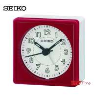 SEIKO Alarm Clock นาฬิกาปลุก รุ่น QHE083Q (สีแดง/ขาว)