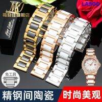 ⌚เหมาะสำหรับสายรัดข้อมือ Fiyta Rossini Ibo สำหรับผู้หญิงโซ่สแตนเลสขนาด16มม.