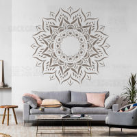 120 ซม.-160 ซม.Stencil Mandala ขนาดใหญ่พิเศษสำหรับภาพวาดขนาดใหญ่ดอกไม้รอบผนัง Decors ชั้นแม่แบบสีแม่แบบ S017-mu xuan trade