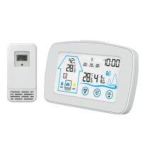 YJ-5003 Press Screen Weather Station Transmitter Humidity Meter Clock