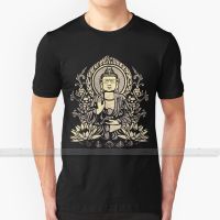 Siddhartha Gautama Buddha Yellow For Men Women T Shirt Print Top Tees 100% Cotton Cool T-shirts S - 6xl Buddha Buddhist Buddhism XS-6XL