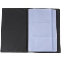 Business Card Book Holder Organizer Cards Collect Photo Binder Game Sleeves Desk Album ID