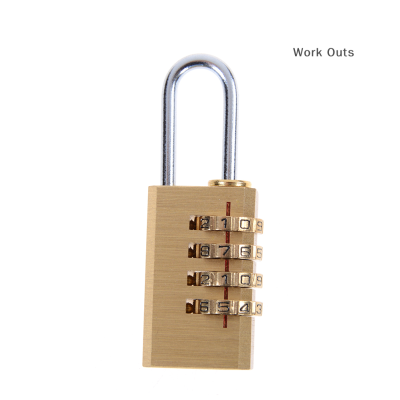 [ราคาถูกลดราคา] กุญแจใส่รหัสกระเป๋าเดินทางขนาดพกพากุญแจใส่รหัส4กุญแจล็อครหัสตัวเลข